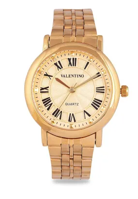 Valentino 20122325-GOLD DIAL Gold Stainless Watch for Women