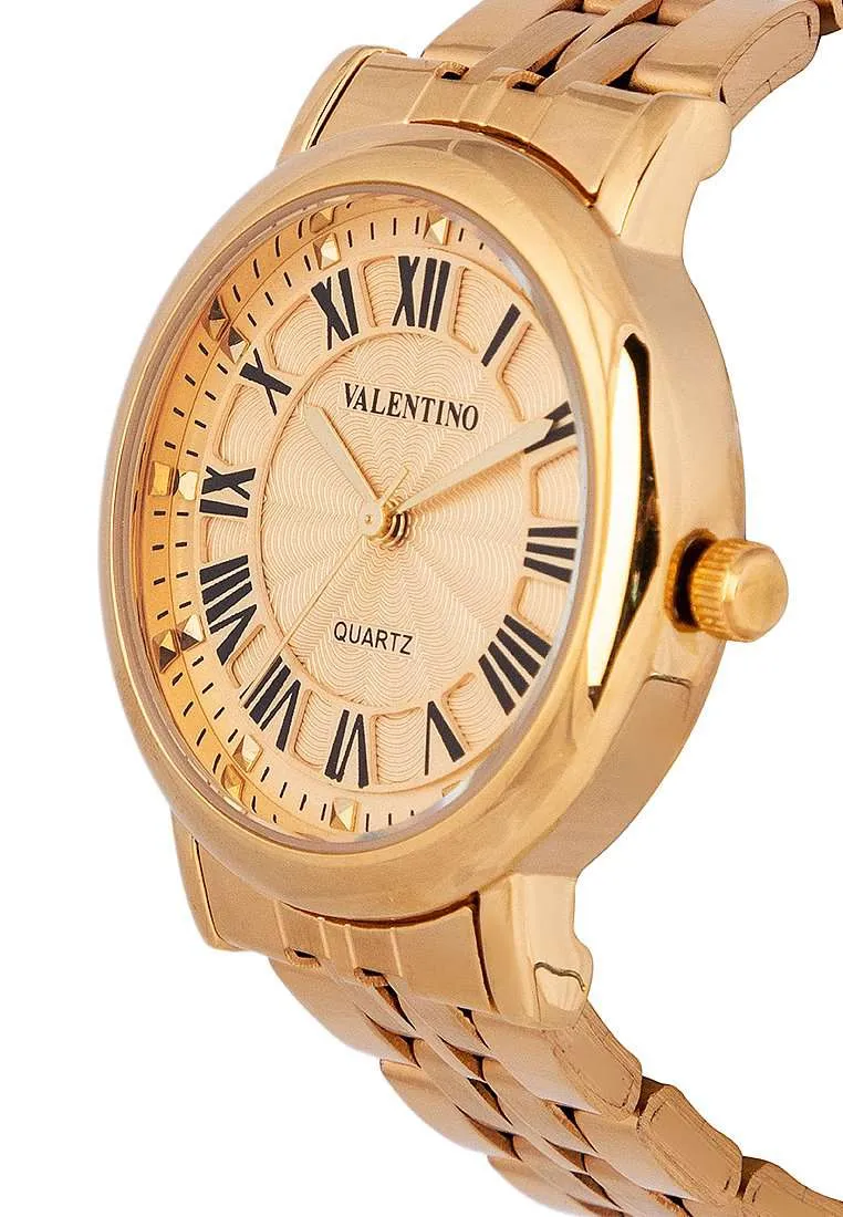 Valentino 20122325-GOLD DIAL Gold Stainless Watch for Women