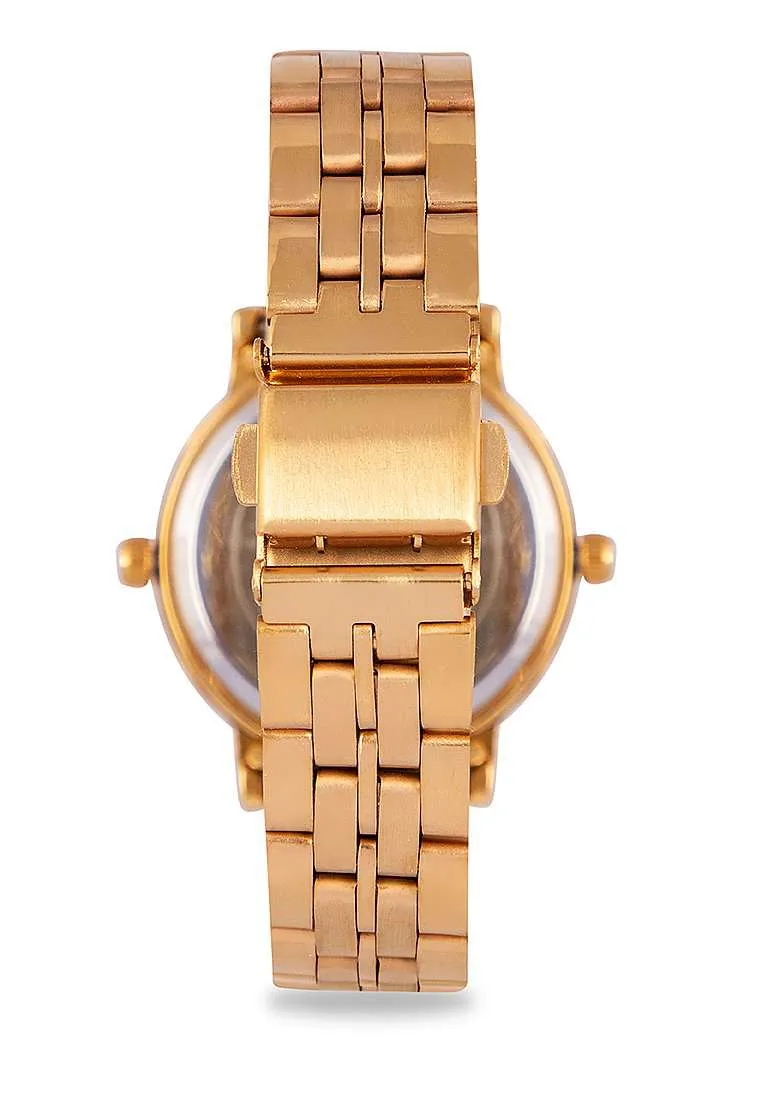 Valentino 20122325-GOLD DIAL Gold Stainless Watch for Women