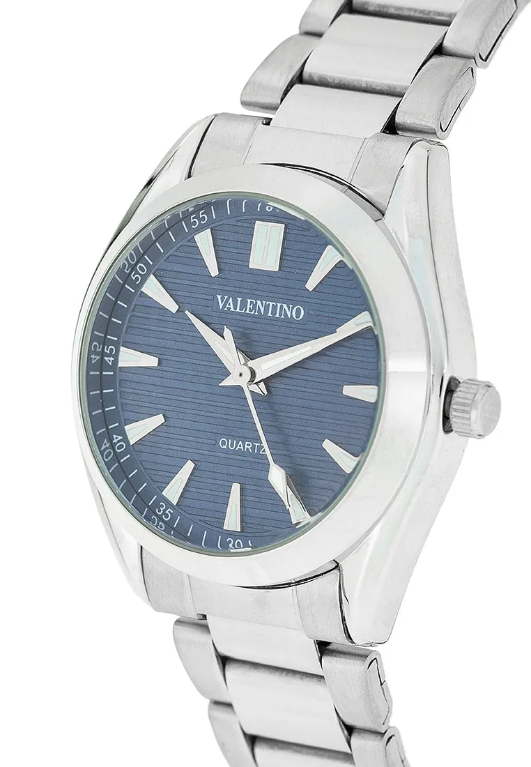 Valentino 20122459-BLUE DIAL Stainless Steel Strap Analog Watch for Women