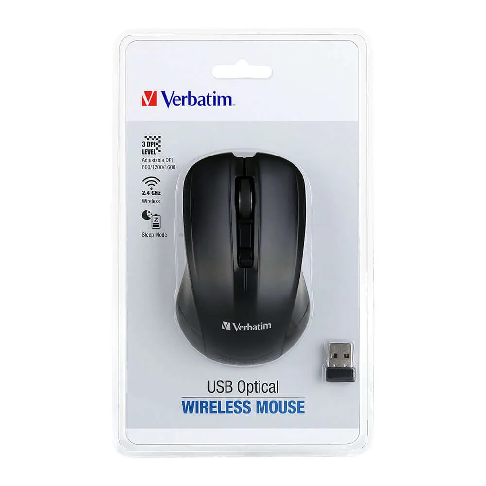 Verbatim USB Optical Wireless Mouse