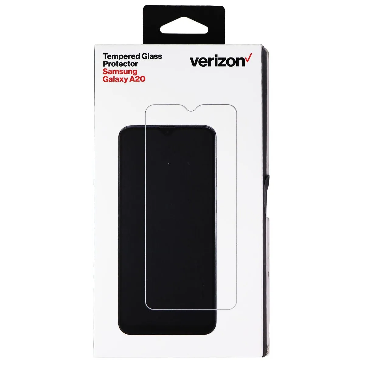 Verizon Tempered Glass Screen Display Protector for Samsung Galaxy A20 - Clear