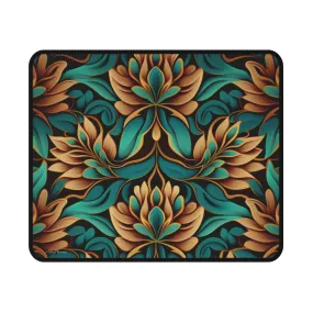 Victorian Floral Pattern Mouse Pad #3