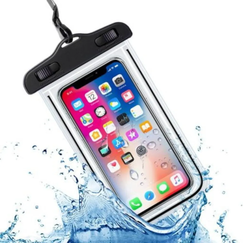 Waterproof Phone Dry Bag up to 6.7" Inner size: 16,5 x 8,5 cm