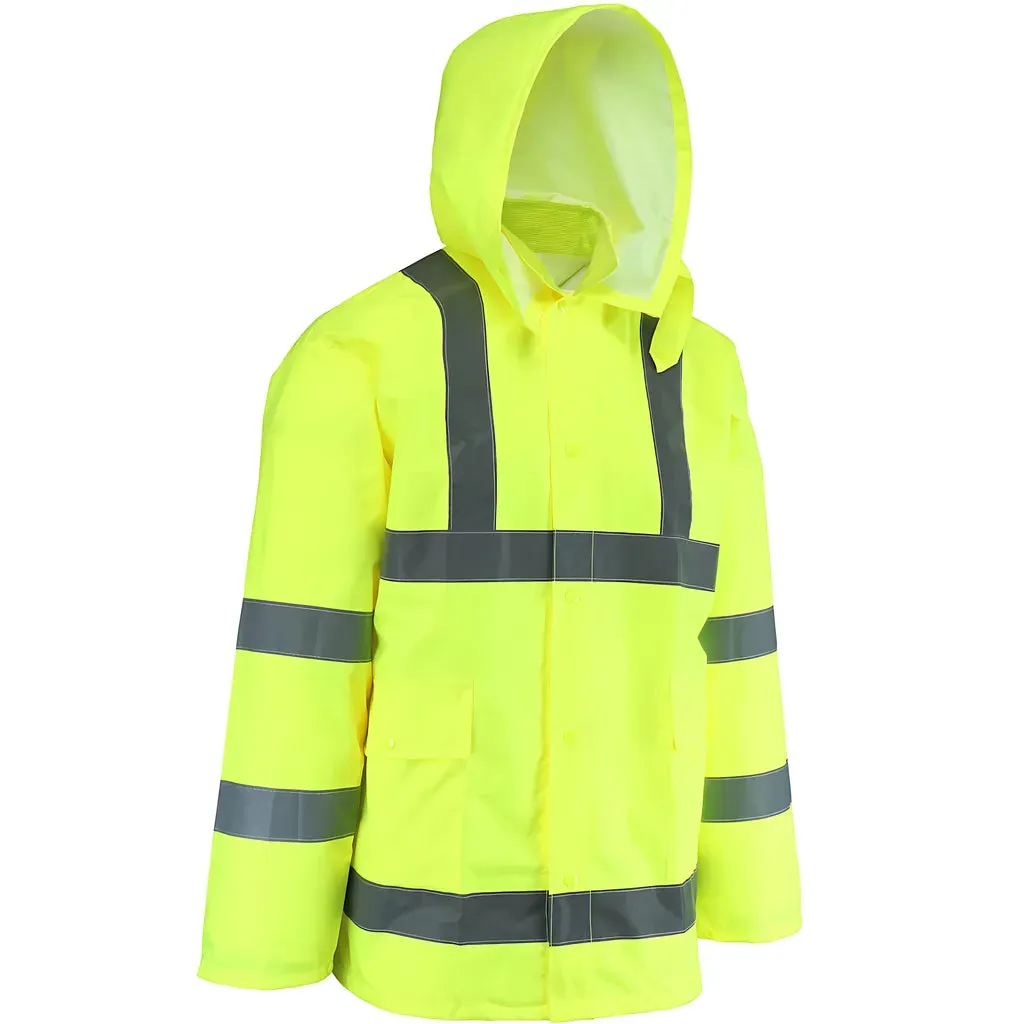 West Chester WW4033J/M ANSI Type R Class 3 Waterproof Jacket