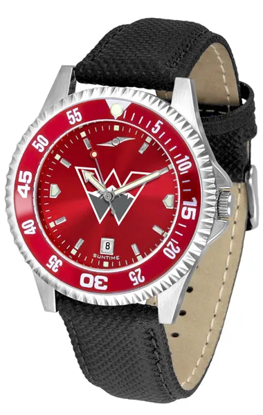 Western Colorado University Competitor Men’s Watch - AnoChrome - Color Bezel