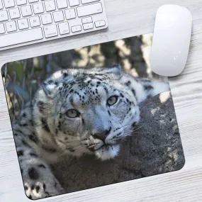 White Leopard Mousepad