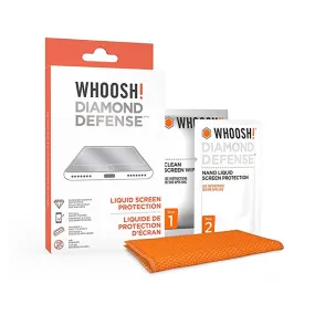 WHOOSH! Diamond Defense Nano Liquid Screen Protector Wipe