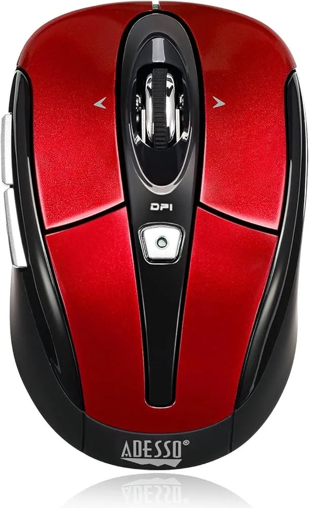 Wireless Mini Mouse Red