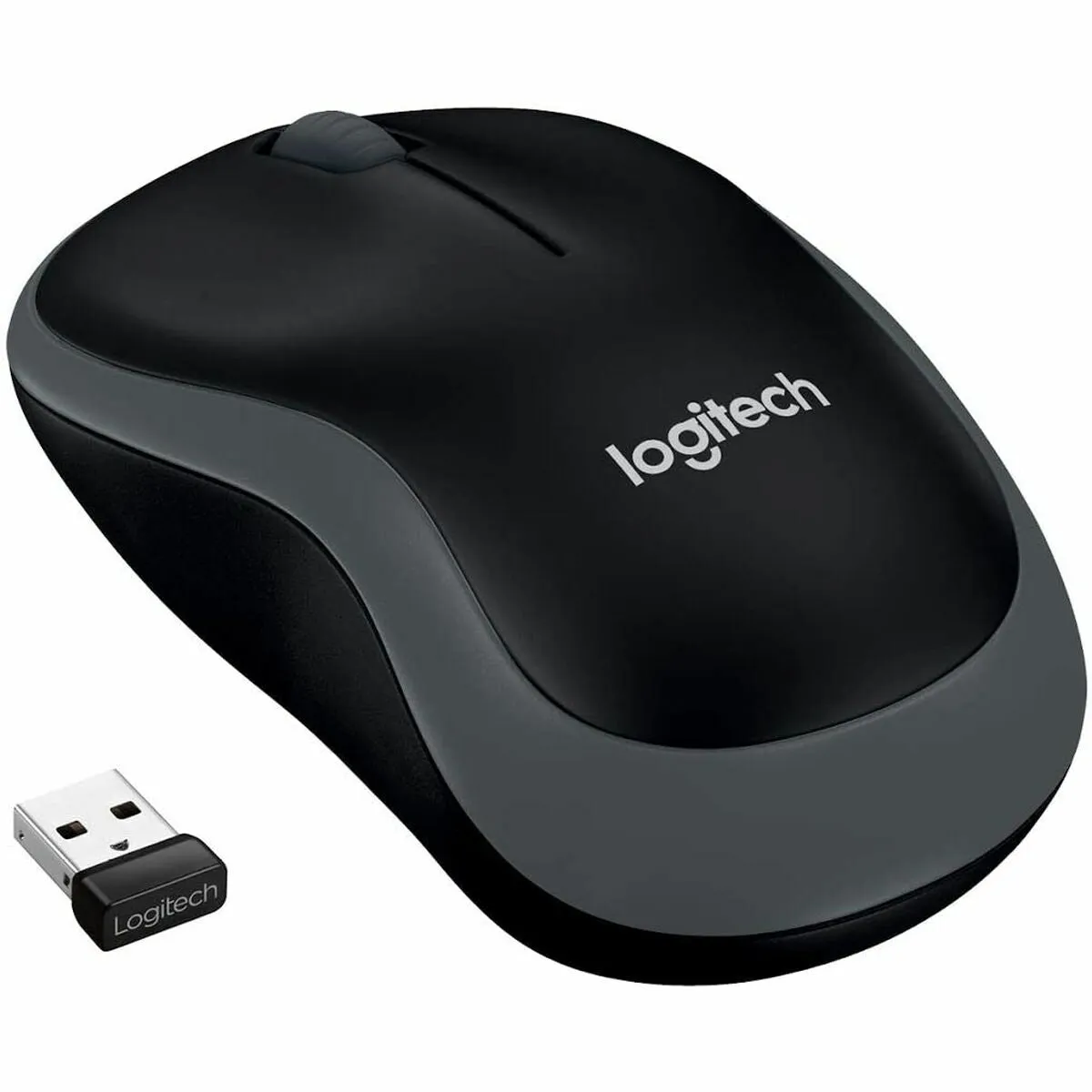 Wireless Mouse Logitech M185 Grey