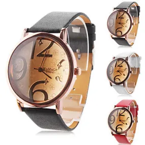 Women’s Watch Fashionable Big Numbers Dial