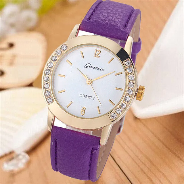 Wrist Watches Women Watches 2016 Famous Brand Female Clock Quartz Watch Ladies Quartz-watch Montre Femme Relogio Feminino