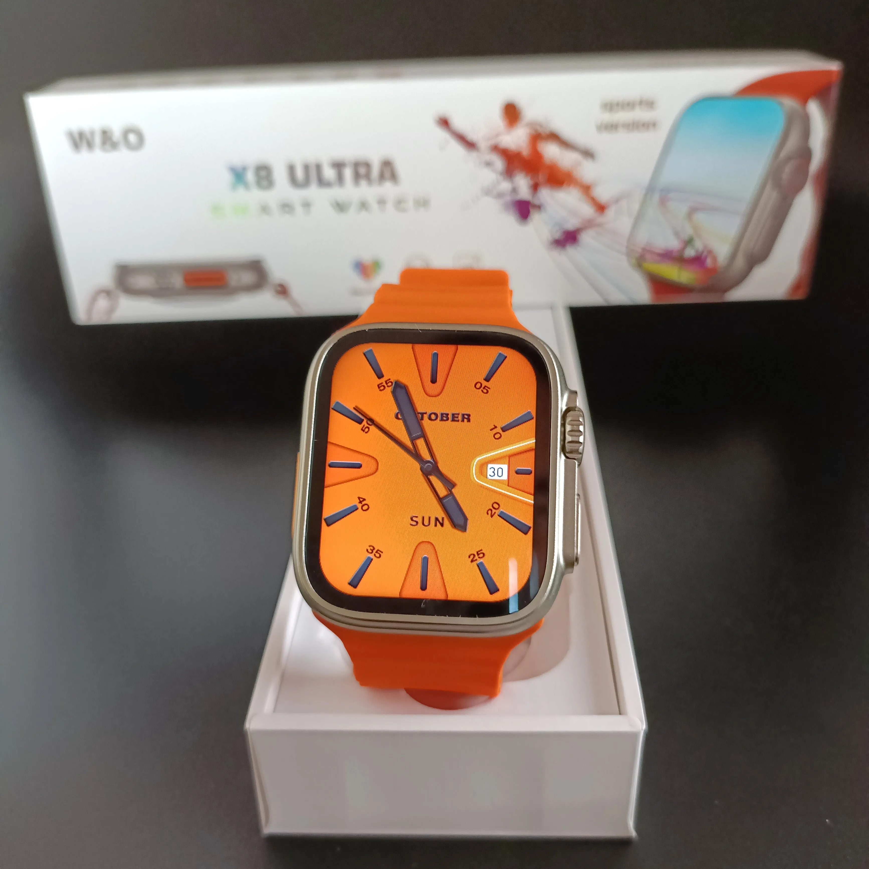 X8 Ultra Smartwatch For Men Bright Display Always On Display 49MM Dial