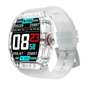 YD5 SMART WATCH Crystal Case Smart Watch YD5 NFC Functional Dynamic Dial