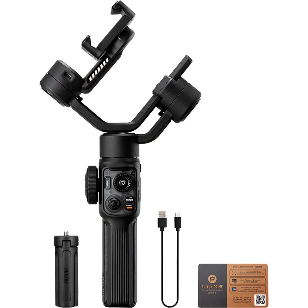 Zhiyun Gimbal Smooth 5S AI til Mobil - Sort